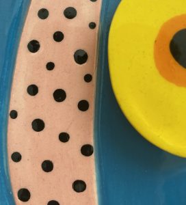 Detail of ceramic by Deborah Watkins